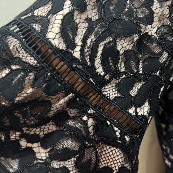 Eliza J Plus Size Lace & Satin Dress - Picture 3 of 5